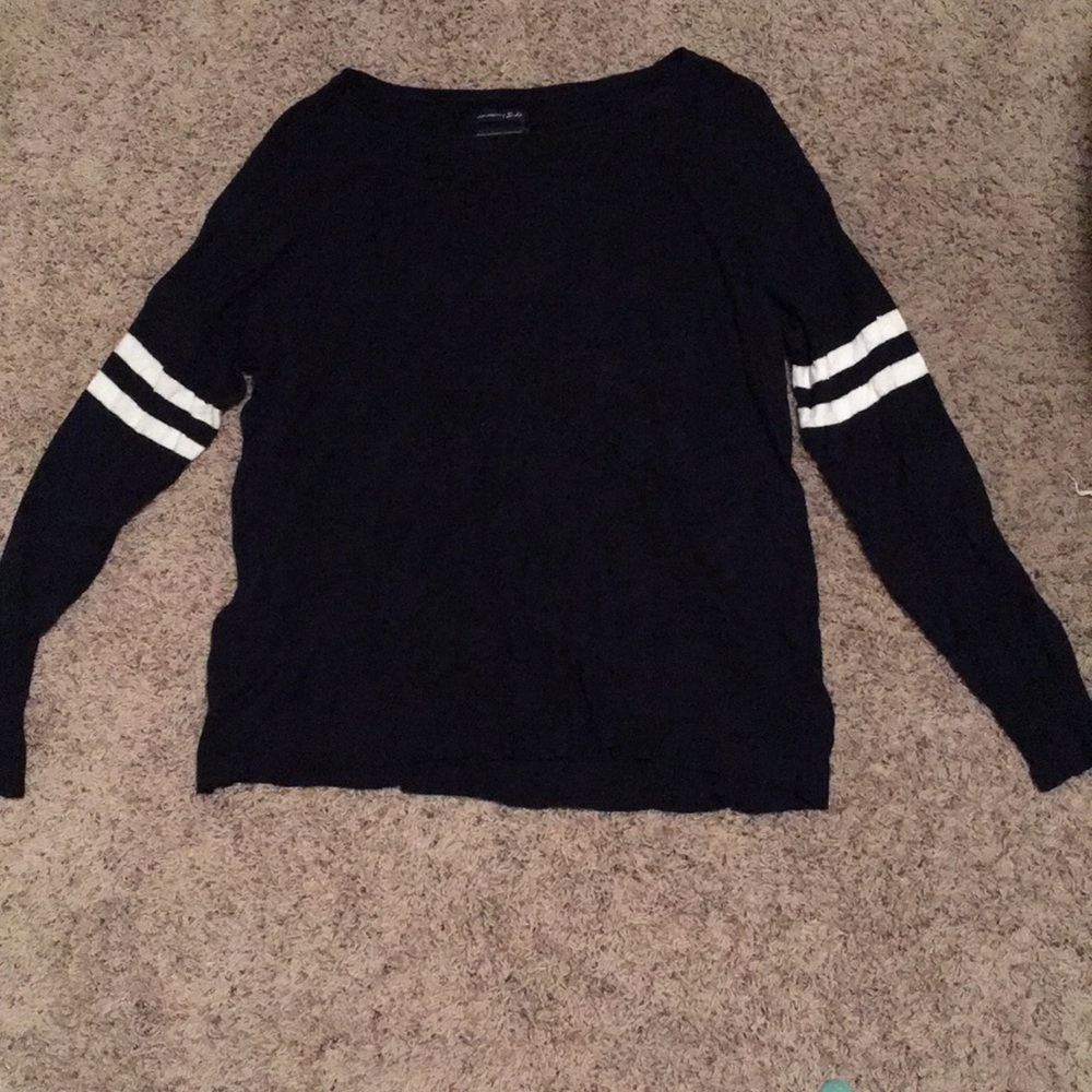 Long sleeve navy shirt